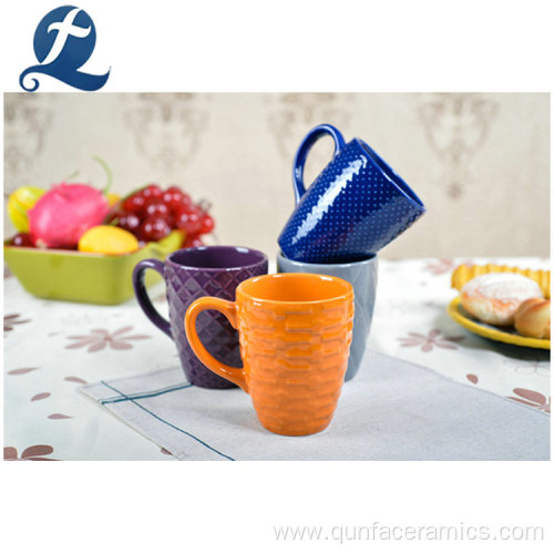 Hot Selling Printed Colorful Tea Mugs With Handle